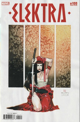 Elektra 100 variant cover nm - elektra,