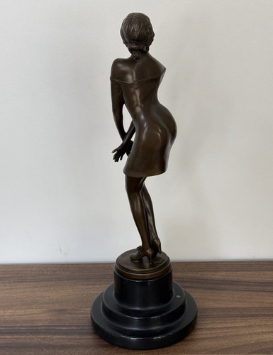 Scultura bronzo statua - scultura,
