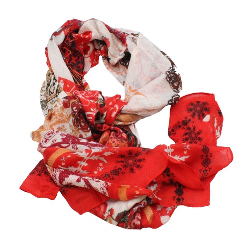 Sciarpa donna rossa desigual - donna,