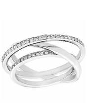 Anello SWAROVSKI tono argento
