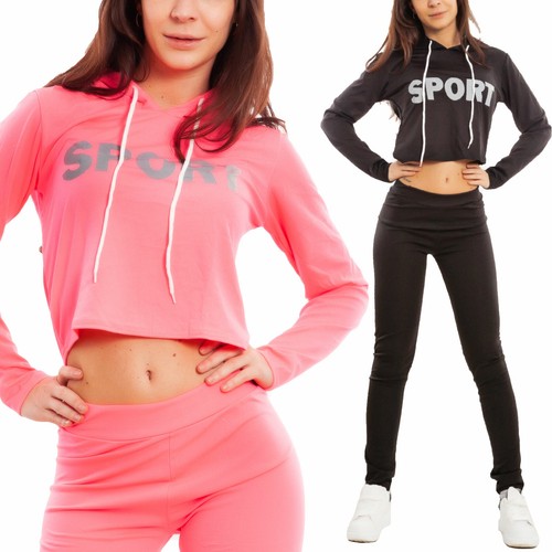 Tuta sportiva donna crop - , top