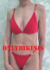 SEXY BIKINI DI OTTIMA QUALITA' 2 PEZZI CON PERIZOMA COLORE ROSSO