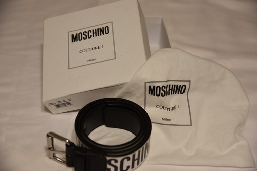 Cintura moschino leather - moschino,