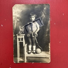 Bambino,racchetta Tennis,cavallo Di Legno,Buenos Aires,1900,animata,FML224