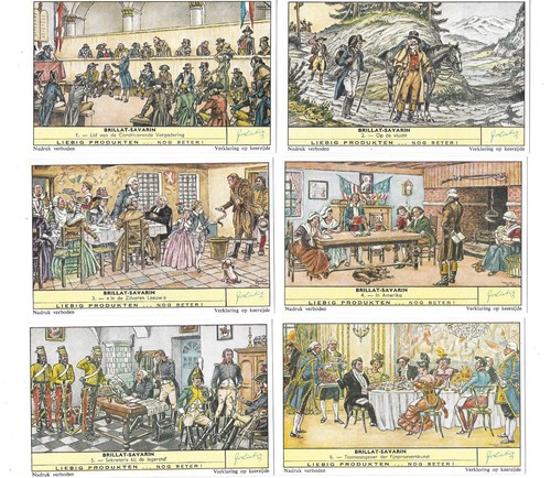 Liebig trade cards - liebig,