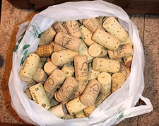 TAPPI SUGHERO USATI Kg. 1.316 -  CIRCA 270 TAPPI  Per Lavori Artigianali