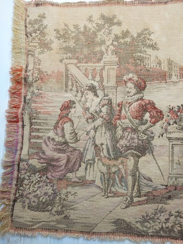 Pannello arazzo francese anni