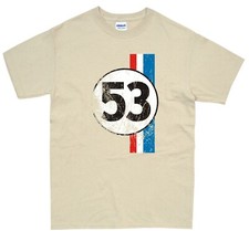 Maglietta Herbie Rides Again The Love Bug Maggiolino Classico Auto d'Epoca