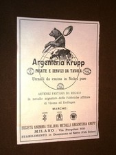Early 1900s Advertising Krupp