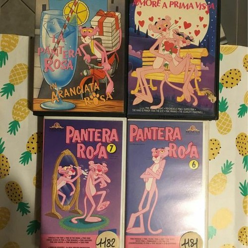Vhs pantera rosa - vhs,