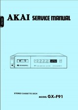 Akai GX-F91 Cassette Deck