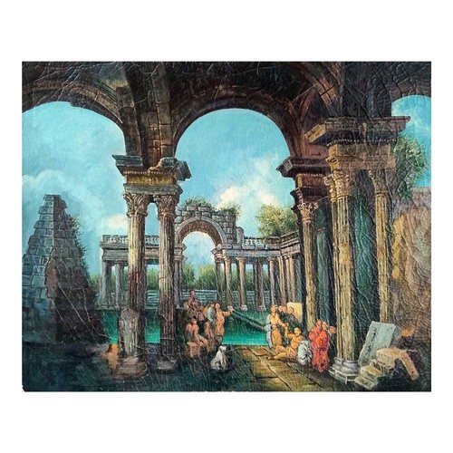 Quadro dipinto mano olio su - mano,