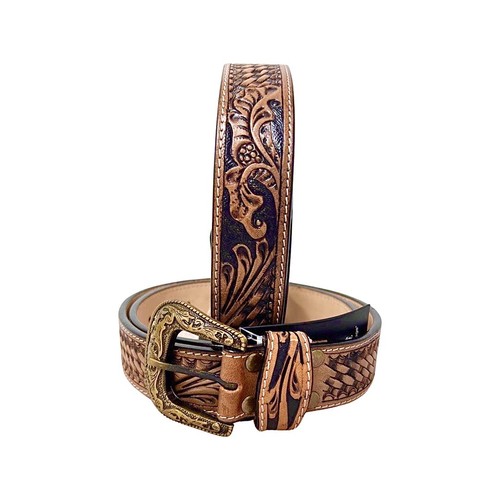Affilare western leather belt - affilare,