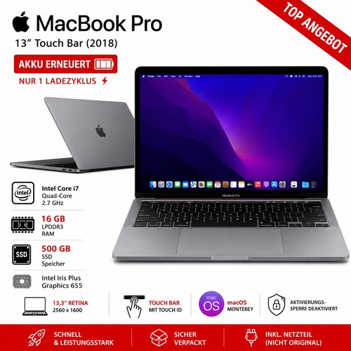 Macbook pro a1989 13 - 💻,