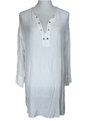 Zara top tunica donna - top, bianco