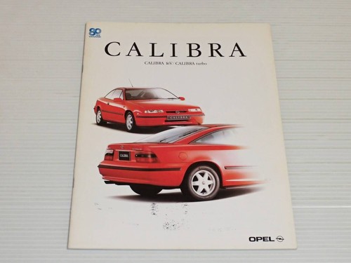 Solo catalogo opel calibra - opel,