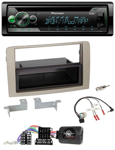 Pioneer usb mp3 dab volante - pioneer,