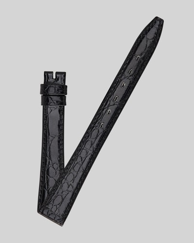 Cinturino coccodrillo nero