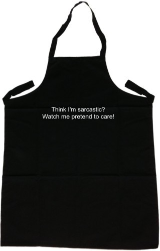 Think sarcastic watch - think,