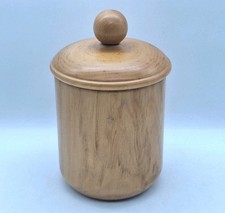 BARATTOLO/CONTENITORE DA CUCINA DESIGN MACO ITALY-IN TEAK/LEGNO-ANNI 80'-VINTAGE