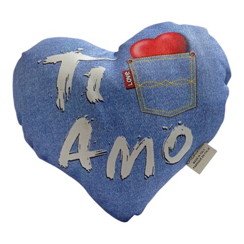 Cuscino cuore amo - cuscino, amo”