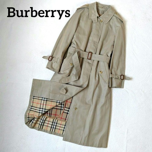 Burberrys trench cappotto kaki
