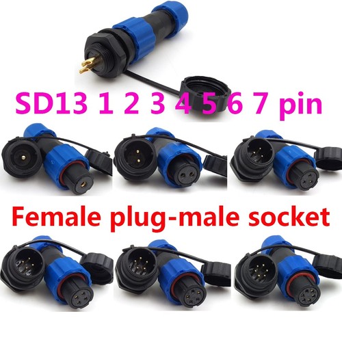 Sd13 pin ip67 - 1~7,