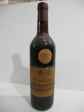 BOTTIGLIA BAROLO 1964 GIUSEPPPE CONTRATTO CANELLI NUMERATA REAL CASA PONTIFICIO