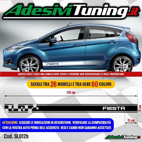 Kit adesivi strisce laterali - kit, 2