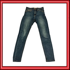 Pantalone Pantaloni Jeans Stradivarius Donna Taglia 36 Elasticizzati Alta Vita