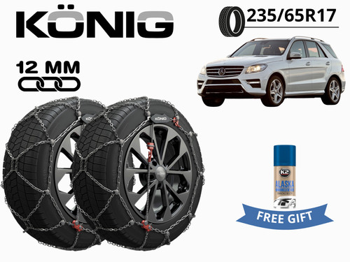 Catene neve konig 12mm - catene,
