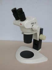 Microscopio stereo Leica GZ6 zoom con oculari 10x/20 su stativo Leica