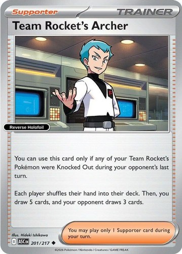 Team rocket archer reverse - team,