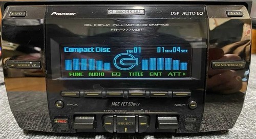 Pioneer carrozzeria p777mdr - pioneer, fh-p777mdr