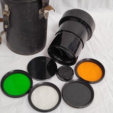 Ottica russa MTO-500A 8,5/550 mm con filtri e custodia
