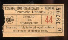 Biglietto Trasporti  TRAM
