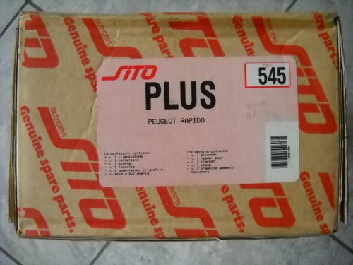 Sito plus 545 marmitta peugeot - sito,