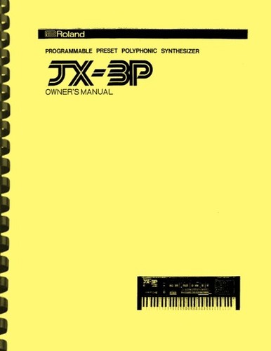 Roland jx3p keyboard - roland,