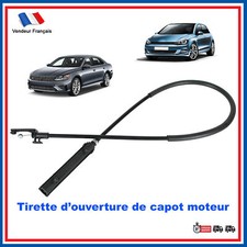 Cable Ouverture de Capot Moteur pour Volkswagen Golf 7 Passat B8