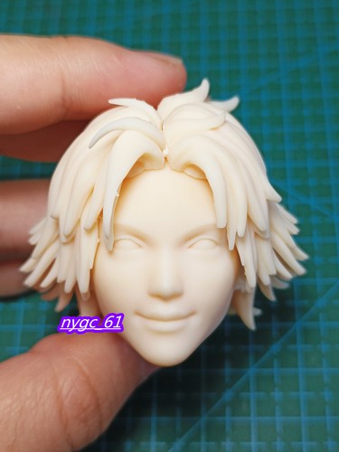 Scultura testa capelli