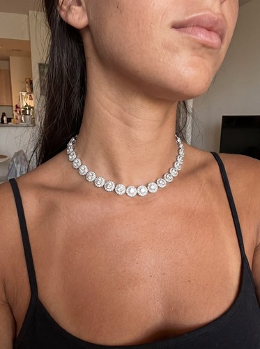 Swarovski necklace tennis - necklace,