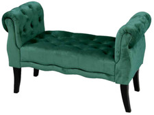 PANCA CLASSICA LEGNO VELLUTO