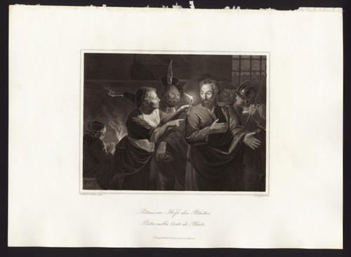 Pietro nella corte pilato - corte,