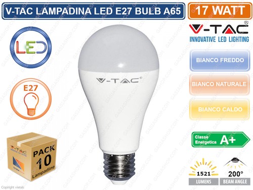 Lampadine led tac vt 2017 - 10,