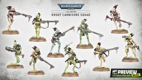 Warhammer 40k new kroot - new,