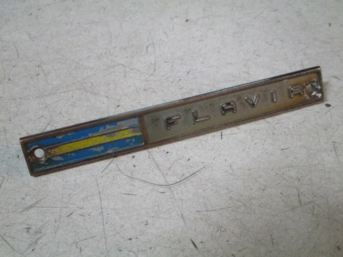 Scritta laterale lancia flavia - laterale,