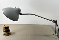 RARA LAMPADA INDUSTRIALE A MORSETTO HALA ZEIST ANNI 30 BAUHAUS NO KAISER IDELL