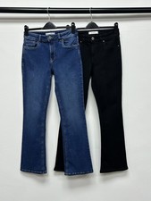 Jeans donna vita media bootcut