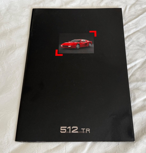 Brochure vendita ferrari 512 - brochure,