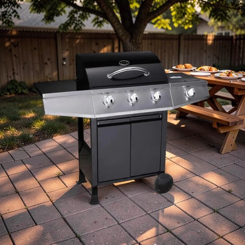 Barbecue gas style - gas, 3